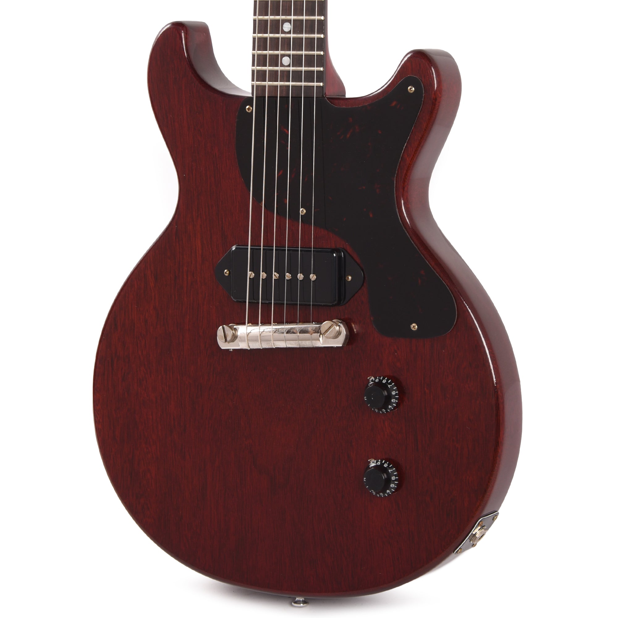 Gibson Custom Shop 1958 Les Paul Junior Double Cut Reissue Cherry Red VOS Electric Guitars / Solid Body