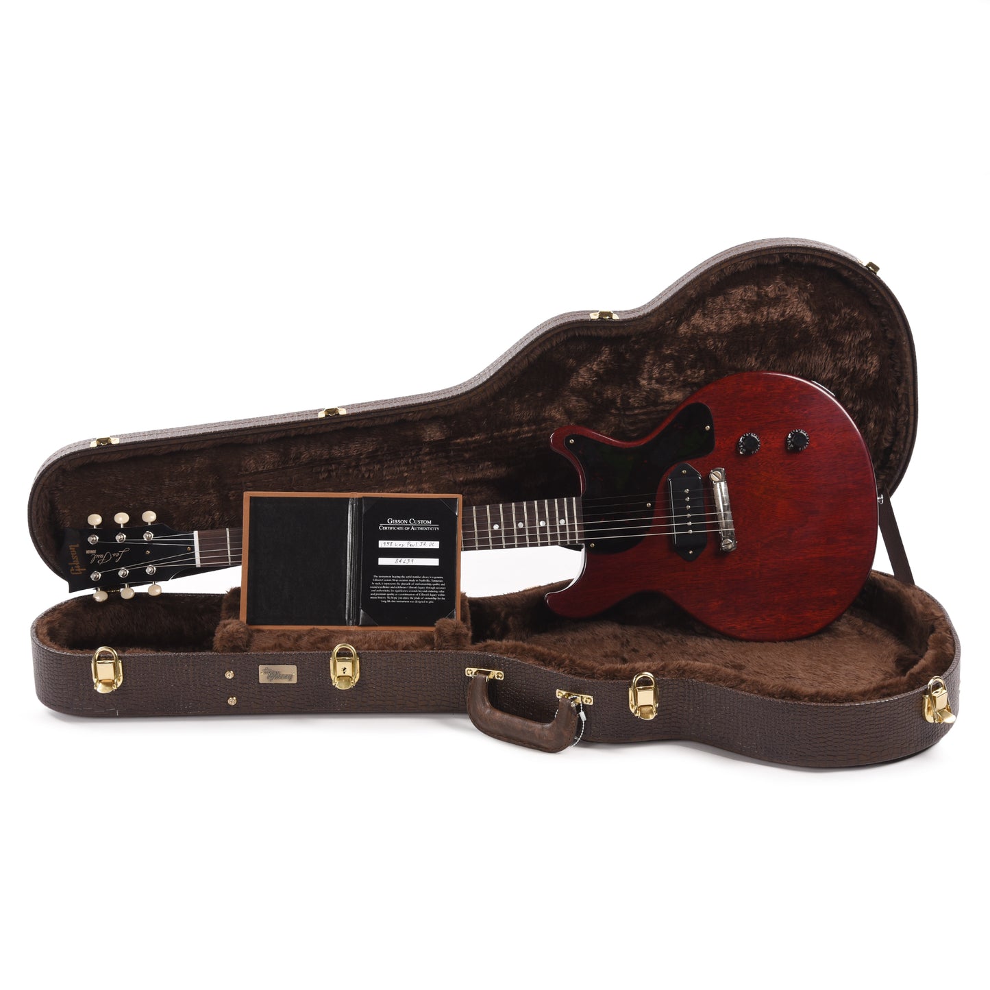 Gibson Custom Shop 1958 Les Paul Junior Double Cut Reissue Cherry Red VOS Electric Guitars / Solid Body