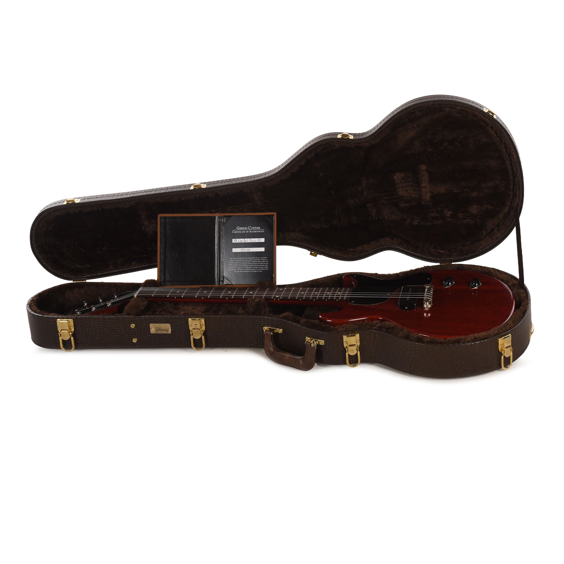 Gibson Custom Shop 1958 Les Paul Junior Double Cut Reissue Cherry Red VOS Electric Guitars / Solid Body