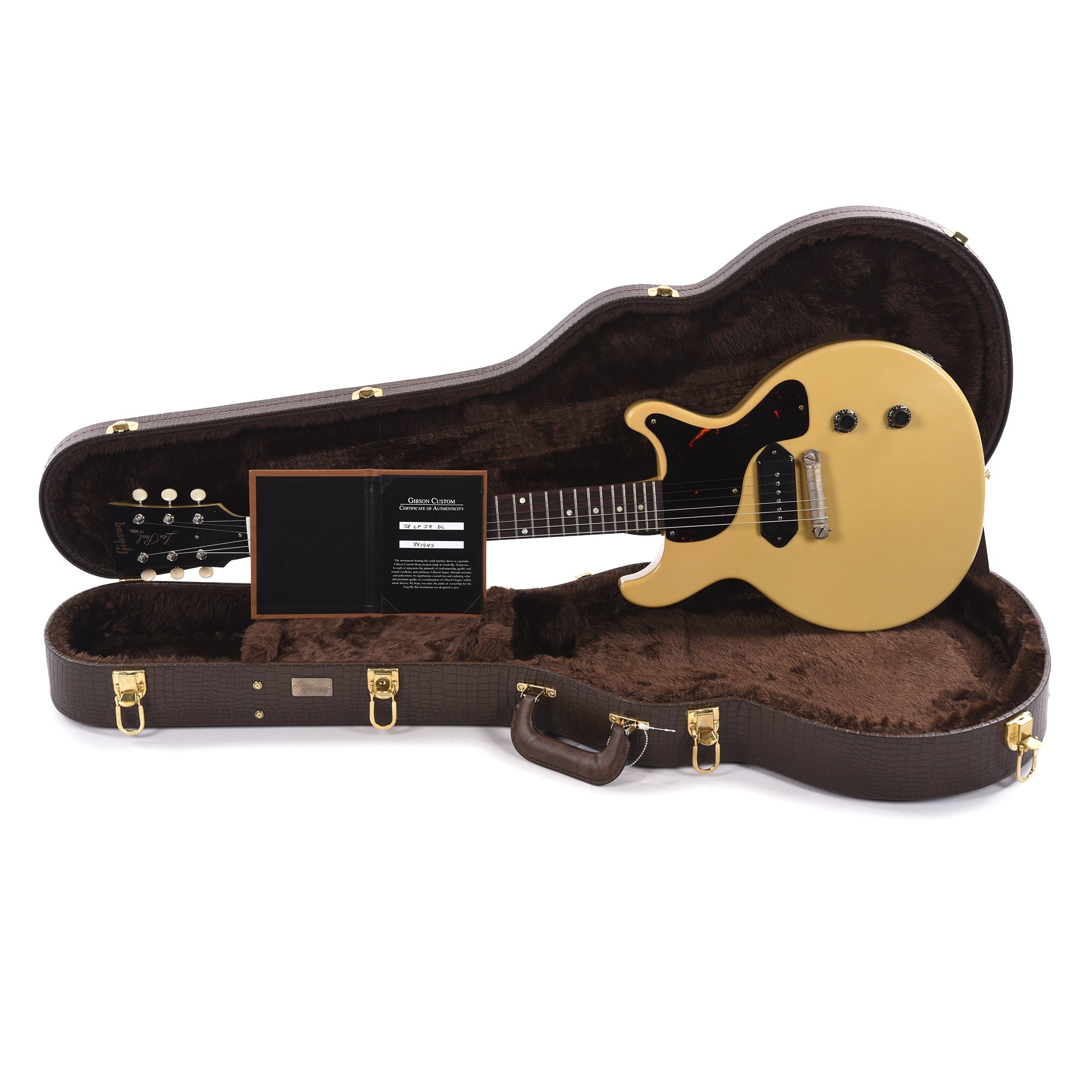Gibson Custom Shop 1958 Les Paul Junior Double Cut Reissue TV Yellow VOS Electric Guitars / Solid Body