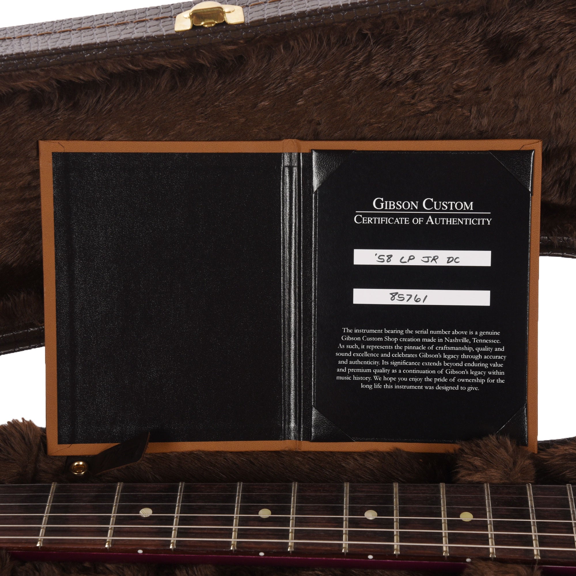 Gibson Custom Shop 1958 Les Paul Junior Double Cut Ultra Violet VOS Electric Guitars / Solid Body