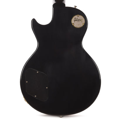 Gibson Custom Shop 1958 Les Paul Standard All Ebony Ultra Murphy Lab Light Aged Electric Guitars / Solid Body