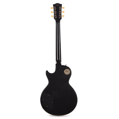 Gibson Custom Shop 1958 Les Paul Standard All Ebony Ultra Murphy Lab Light Aged Electric Guitars / Solid Body