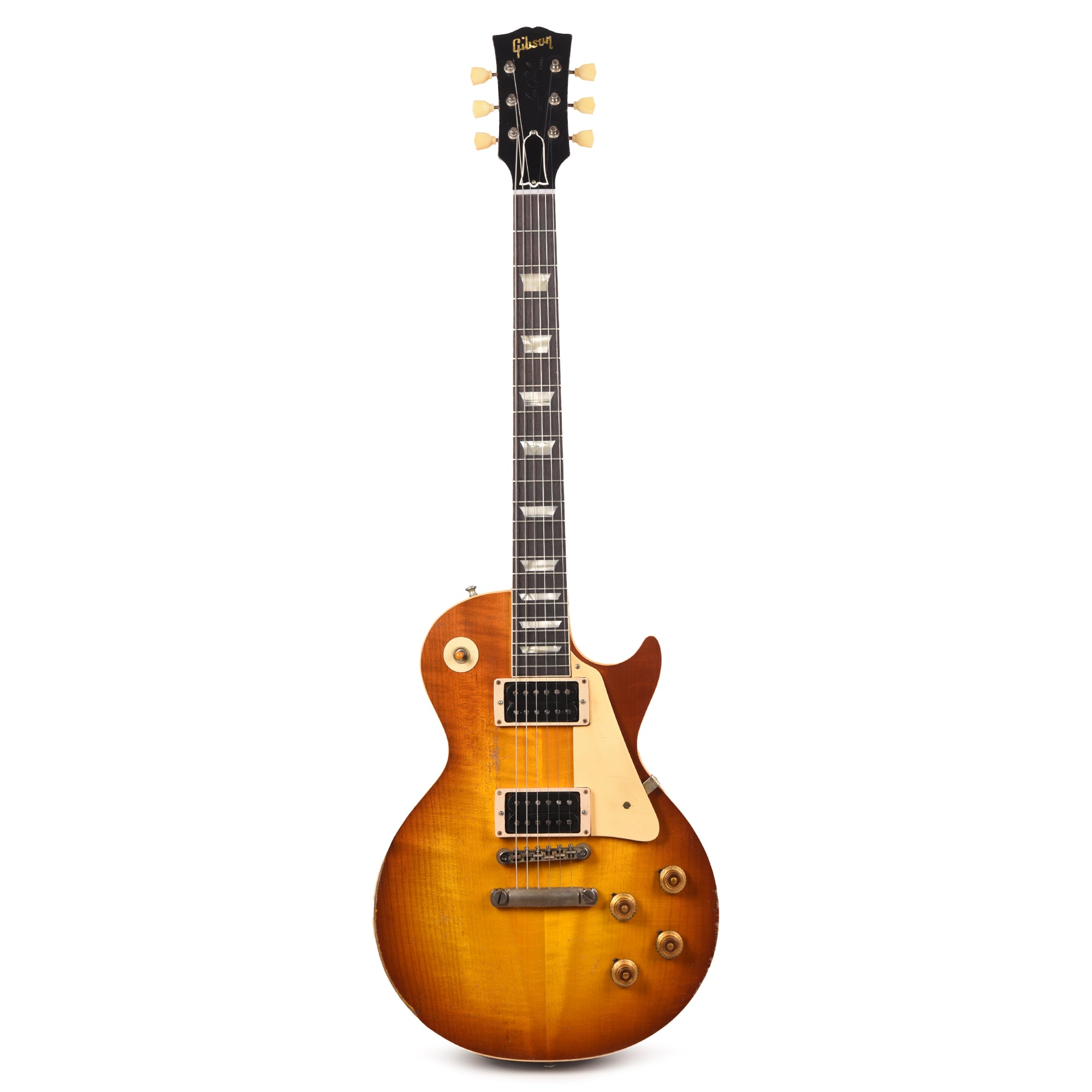 Gibson Custom Shop 1958 Les Paul Standard Beauty of the Burst 153 Murphy Lab Heavy Aged w/Double Black Custombuckers Electric Guitars / Solid Body