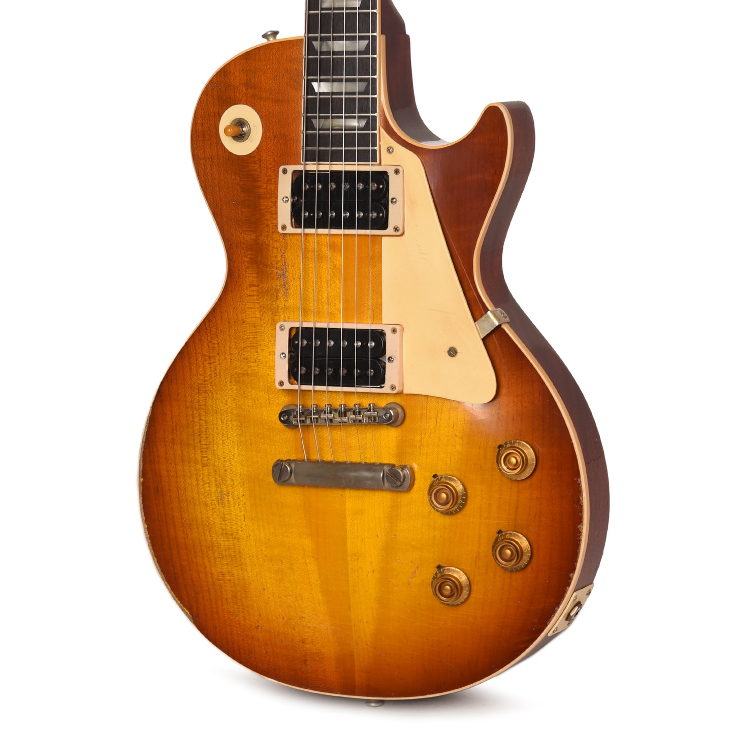 Gibson Custom Shop 1958 Les Paul Standard Beauty of the Burst 153 Murphy Lab Heavy Aged w/Double Black Custombuckers Electric Guitars / Solid Body