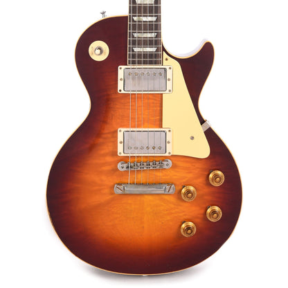 Gibson Custom Shop 1958 Les Paul Standard Cherry Teaburst Light Aged Electric Guitars / Solid Body