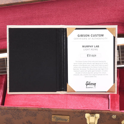 Gibson Custom Shop 1958 Les Paul Standard Cherry Teaburst Light Aged Electric Guitars / Solid Body