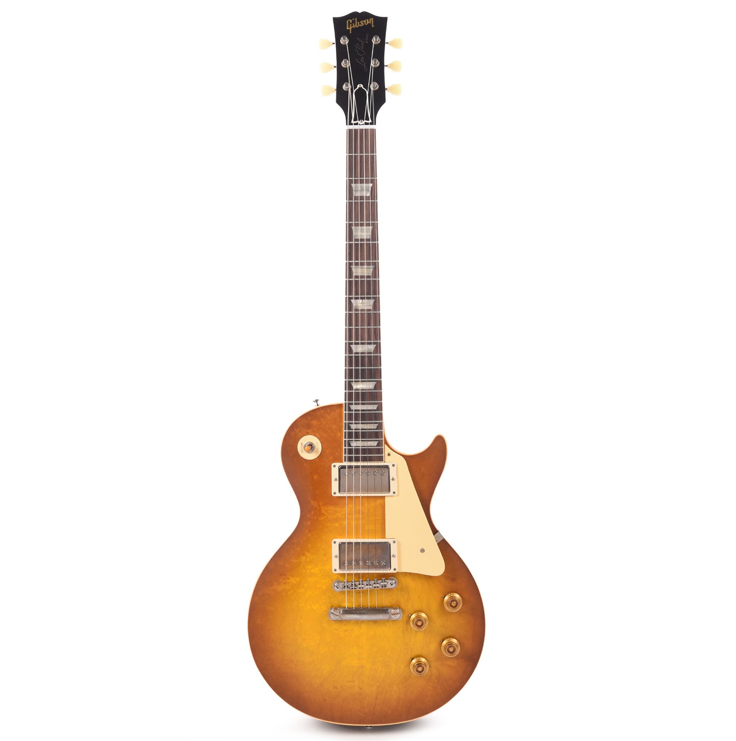Gibson Custom Shop 1958 Les Paul Standard "CME Spec" AAA Quilted Maple Golden Poppy Burst VOS Electric Guitars / Solid Body