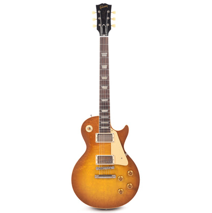 Gibson Custom Shop 1958 Les Paul Standard "CME Spec" AAA Quilted Maple Golden Poppy Burst VOS Electric Guitars / Solid Body