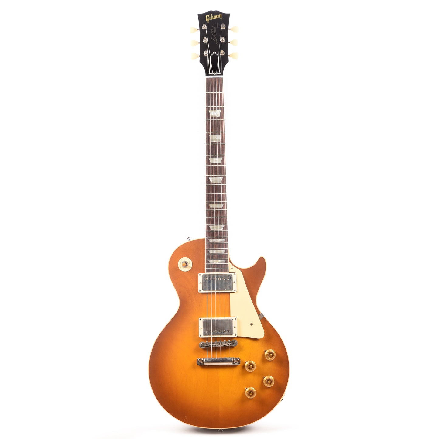 Gibson Custom Shop 1958 Les Paul Standard "CME Spec" Amber VOS w/59 Carmelita Neck Electric Guitars / Solid Body