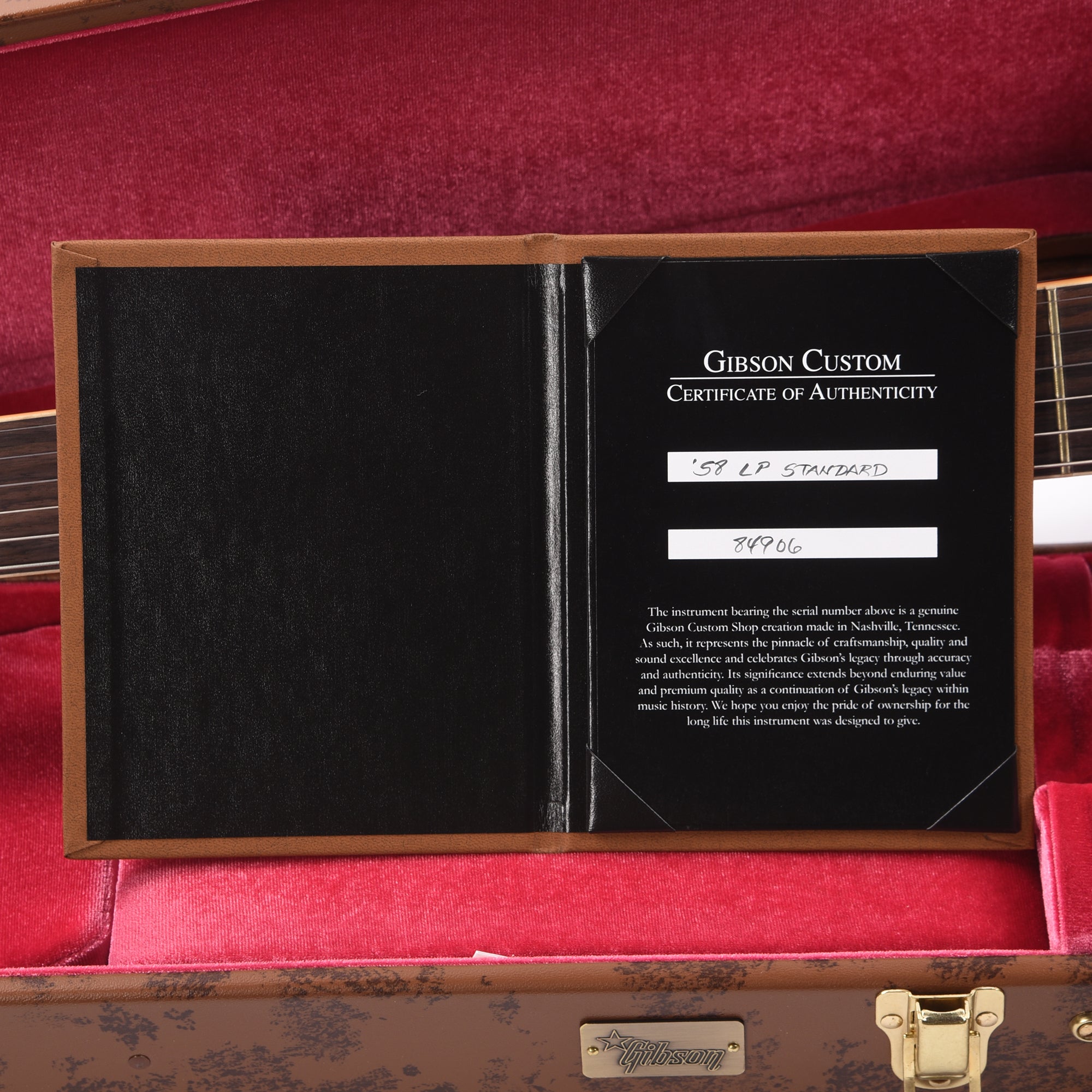 Gibson Custom Shop 1958 Les Paul Standard 