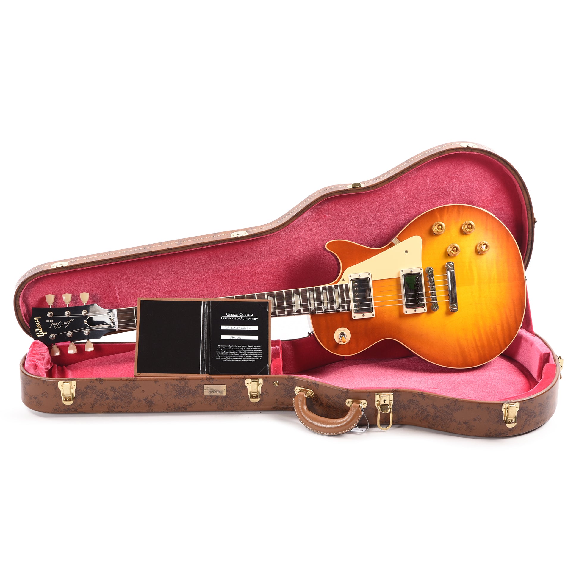 Gibson Custom Shop 1958 Les Paul Standard "CME Spec" Antiquity Burst VOS w/59 Carmelita Neck Electric Guitars / Solid Body