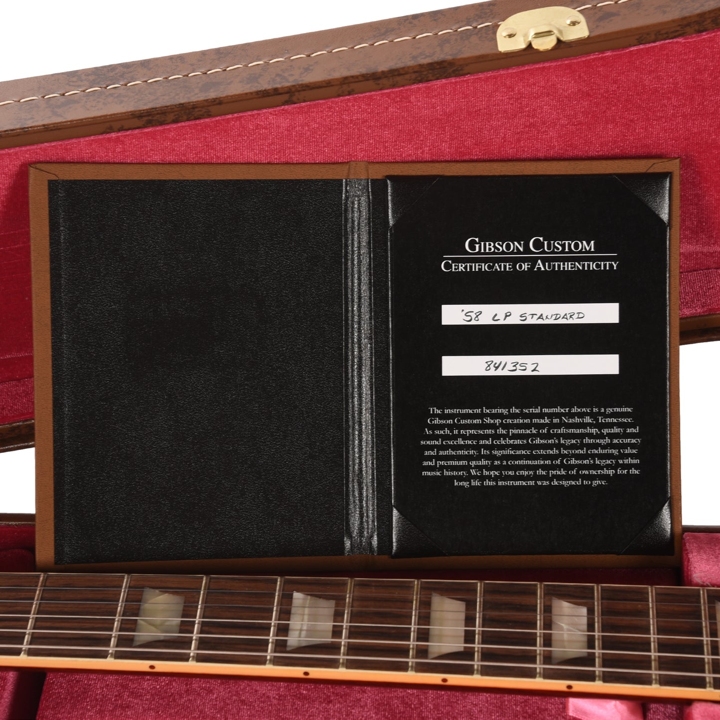 Gibson Custom Shop 1958 Les Paul Standard "CME Spec" Antiquity Burst VOS w/59 Carmelita Neck Electric Guitars / Solid Body