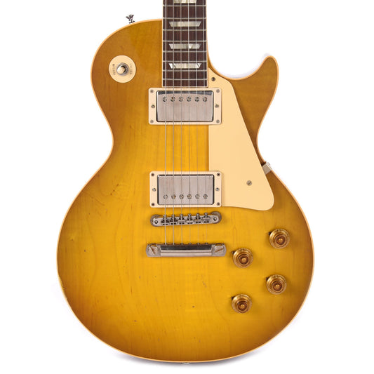 Gibson Custom Shop 1958 Les Paul Standard "CME Spec" Green Lemon Murphy Lab Light Aged w/59 Carmelita Neck Electric Guitars / Solid Body