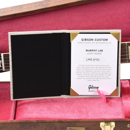 Gibson Custom Shop 1958 Les Paul Standard "CME Spec" Green Lemon Murphy Lab Light Aged w/59 Carmelita Neck Electric Guitars / Solid Body