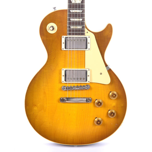 Gibson Custom Shop 1958 Les Paul Standard "CME Spec" Green Lemon Murphy Lab Light Aged w/60 V2 Neck Electric Guitars / Solid Body