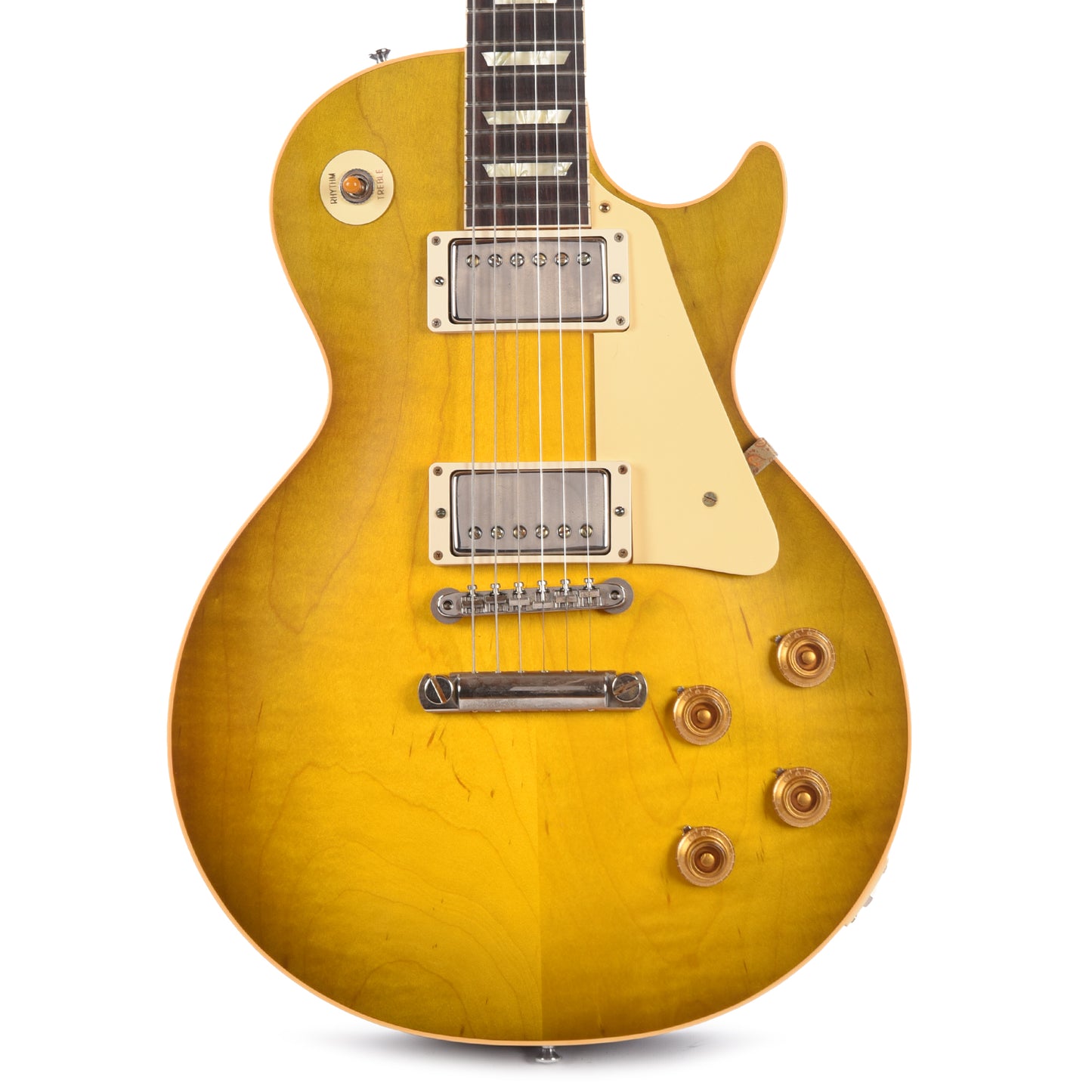 Gibson Custom Shop 1958 Les Paul Standard "CME Spec" Green Lemon VOS w/59 Carmelita Neck Electric Guitars / Solid Body