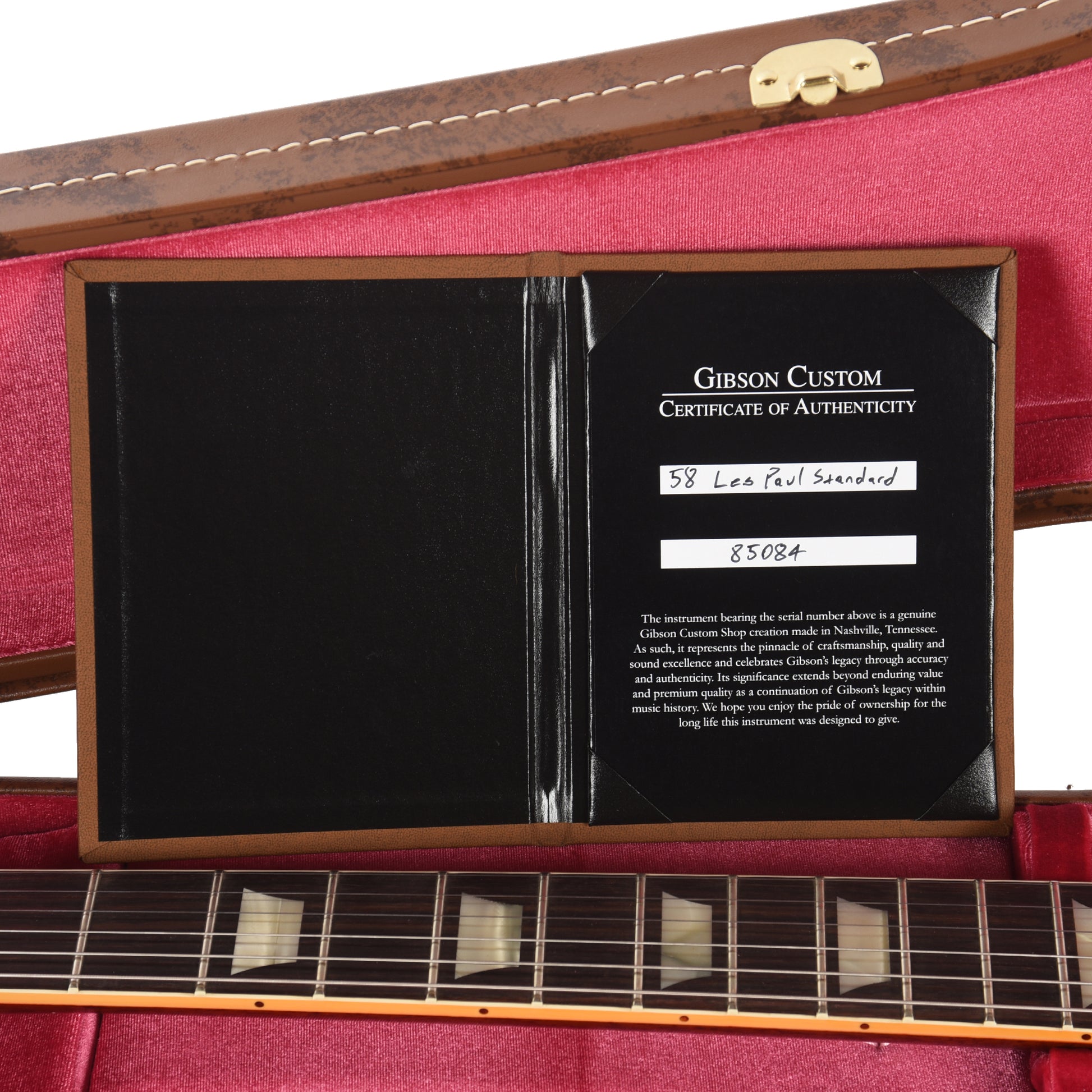 Gibson Custom Shop 1958 Les Paul Standard "CME Spec" Green Lemon VOS w/59 Carmelita Neck Electric Guitars / Solid Body