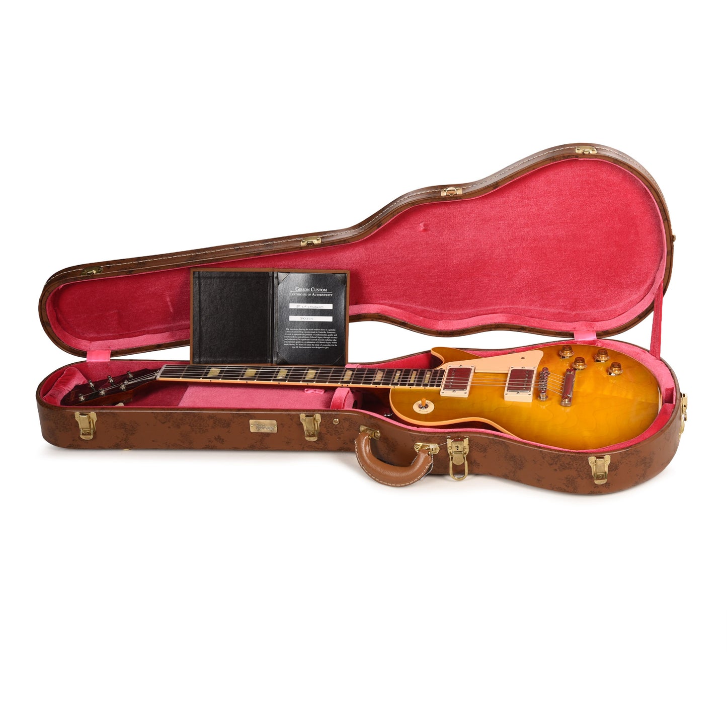 Gibson Custom Shop 1958 Les Paul Standard "CME Spec" Green Lemon VOS w/59 Carmelita Neck Electric Guitars / Solid Body