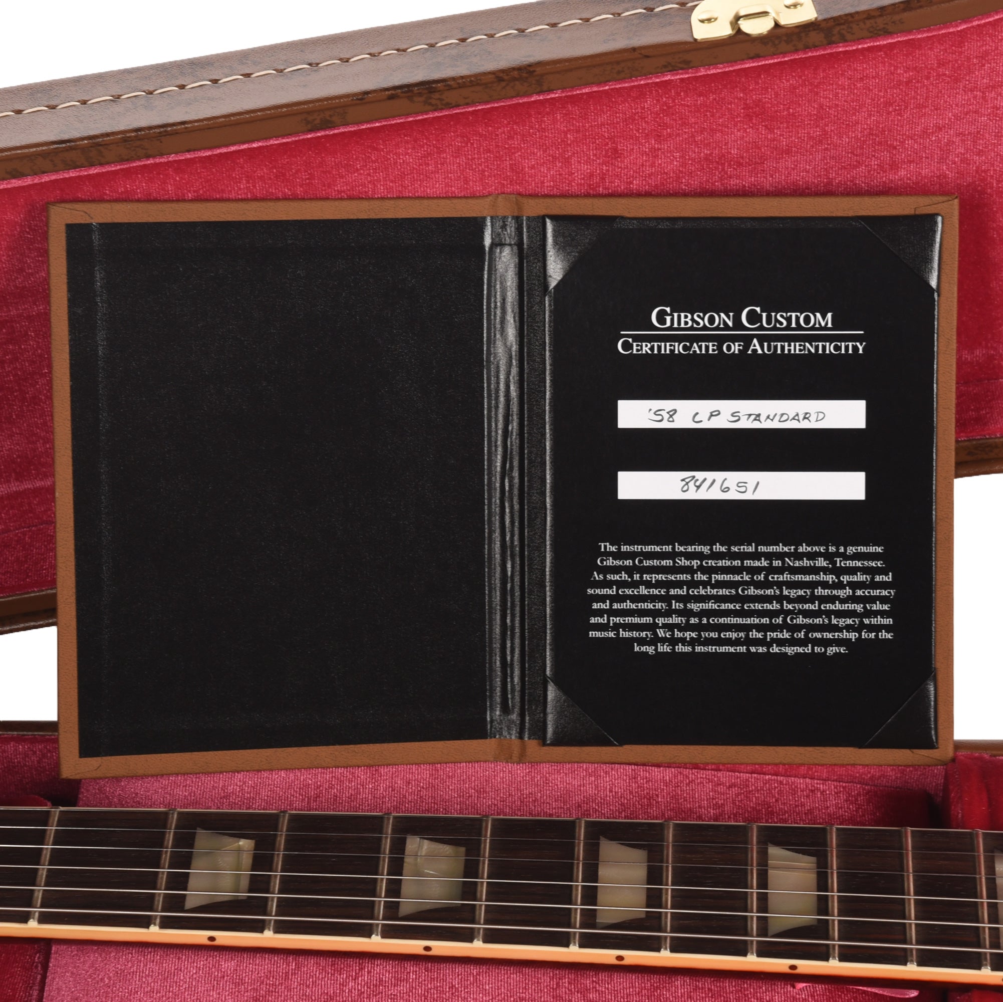 Gibson Custom Shop 1958 Les Paul Standard 