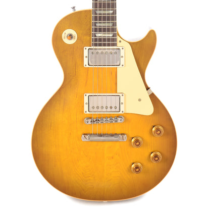 Gibson Custom Shop 1958 Les Paul Standard "CME Spec" Green Lemon VOS w/59 Carmelita Neck Electric Guitars / Solid Body