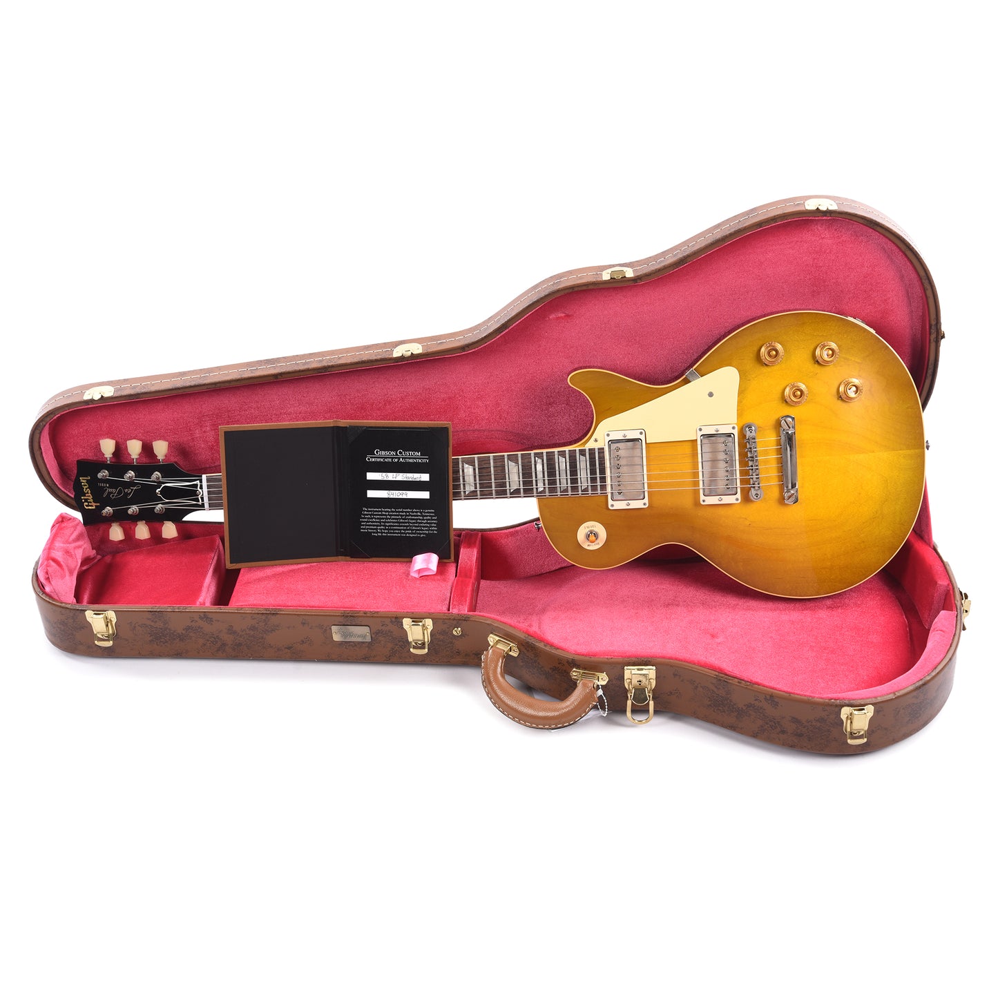 Gibson Custom Shop 1958 Les Paul Standard "CME Spec" Green Lemon VOS w/59 Carmelita Neck Electric Guitars / Solid Body