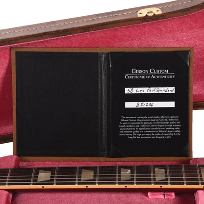Gibson Custom Shop 1958 Les Paul Standard "CME Spec" Green Lemon VOS w/59 Carmelita Neck Electric Guitars / Solid Body