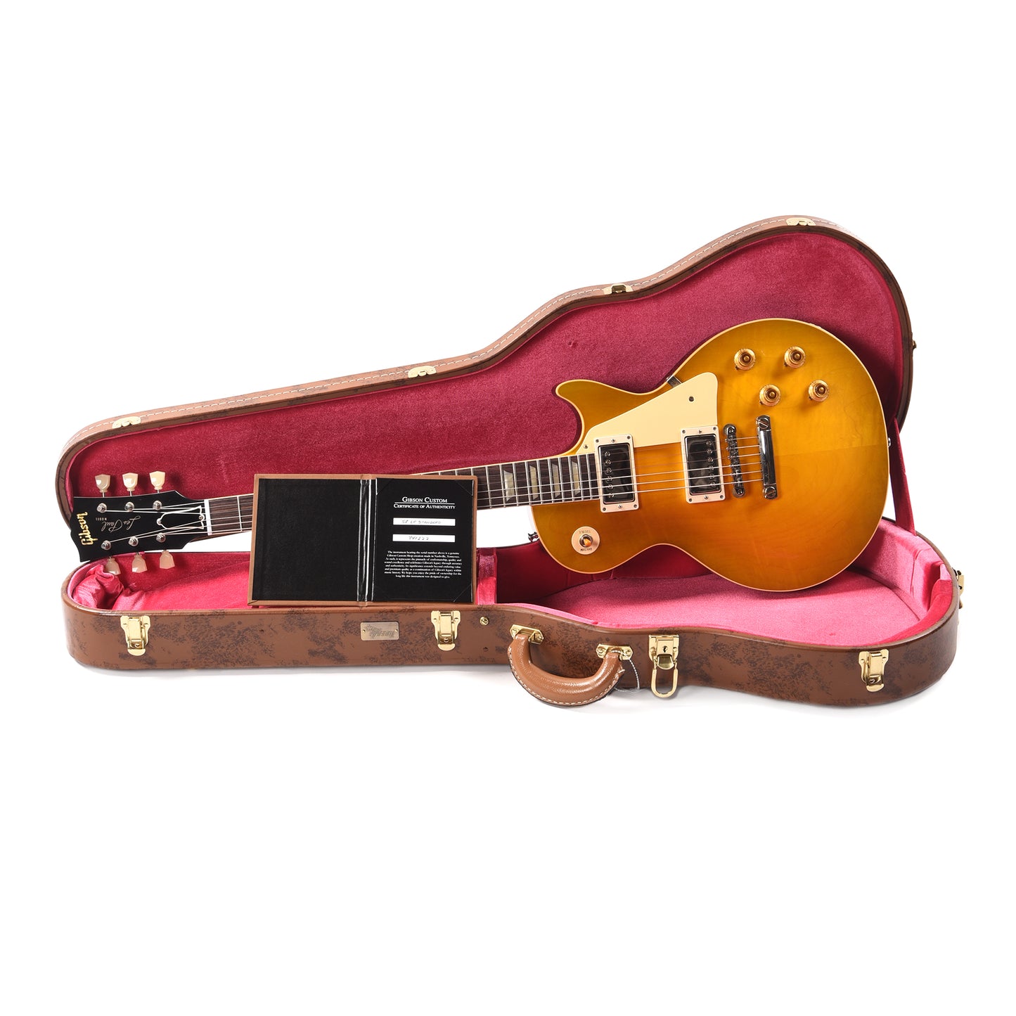 Gibson Custom Shop 1958 Les Paul Standard "CME Spec" Green Lemon VOS w/60 V2 Neck Profile Electric Guitars / Solid Body