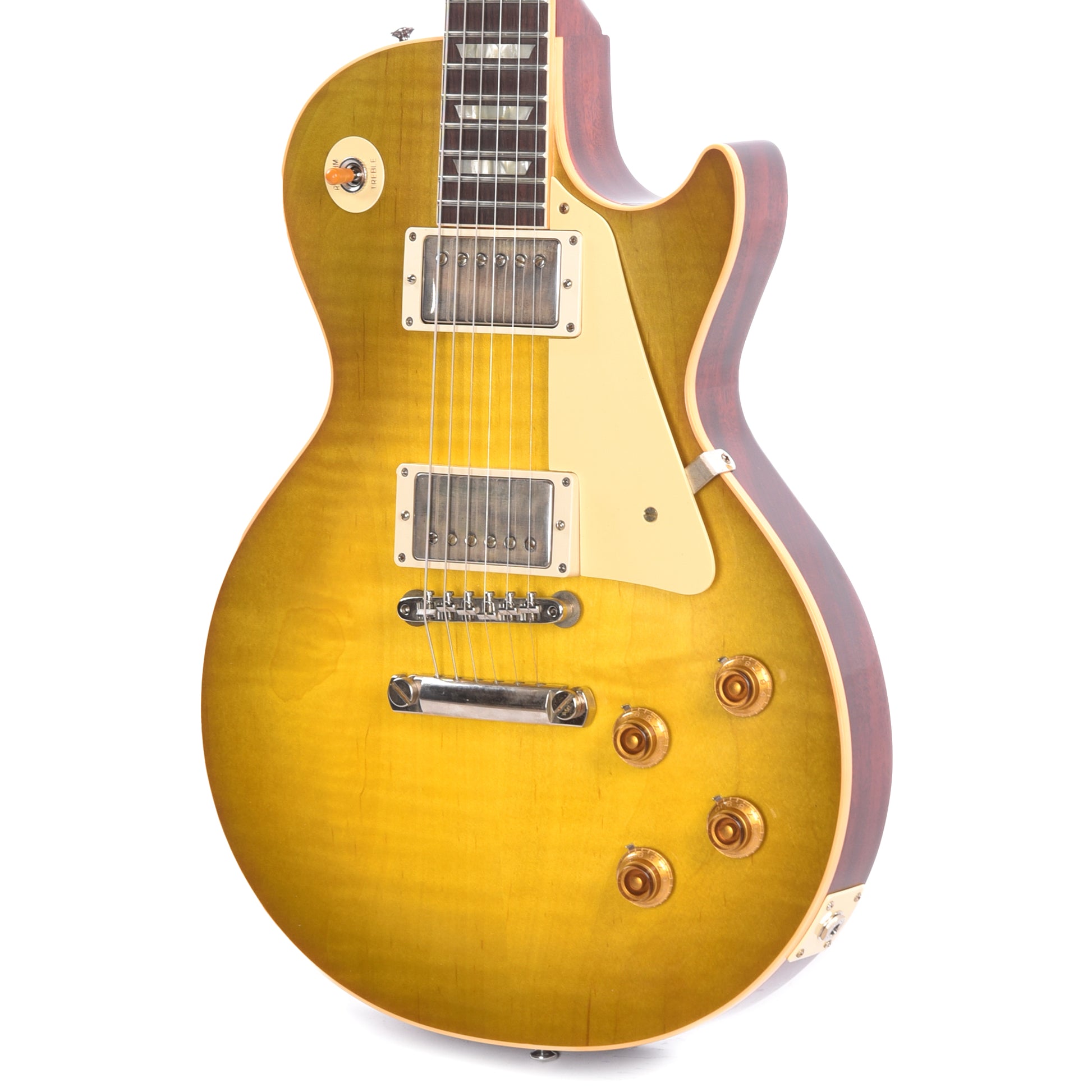 Gibson Custom Shop 1958 Les Paul Standard "CME Spec" Green Lemon VOS w/60 V2 Neck Profile Electric Guitars / Solid Body