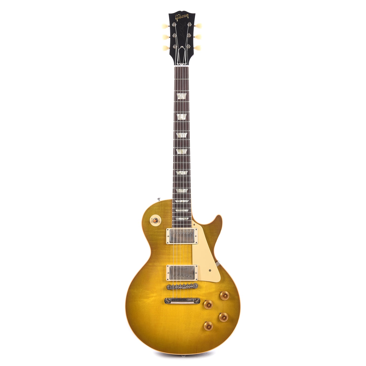 Gibson Custom Shop 1958 Les Paul Standard "CME Spec" Green Lemon VOS w/60 V2 Neck Profile Electric Guitars / Solid Body