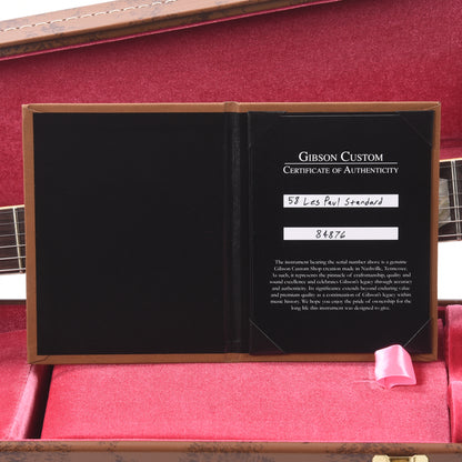 Gibson Custom Shop 1958 Les Paul Standard "CME Spec" Green Lemon VOS w/60 V2 Neck Profile Electric Guitars / Solid Body