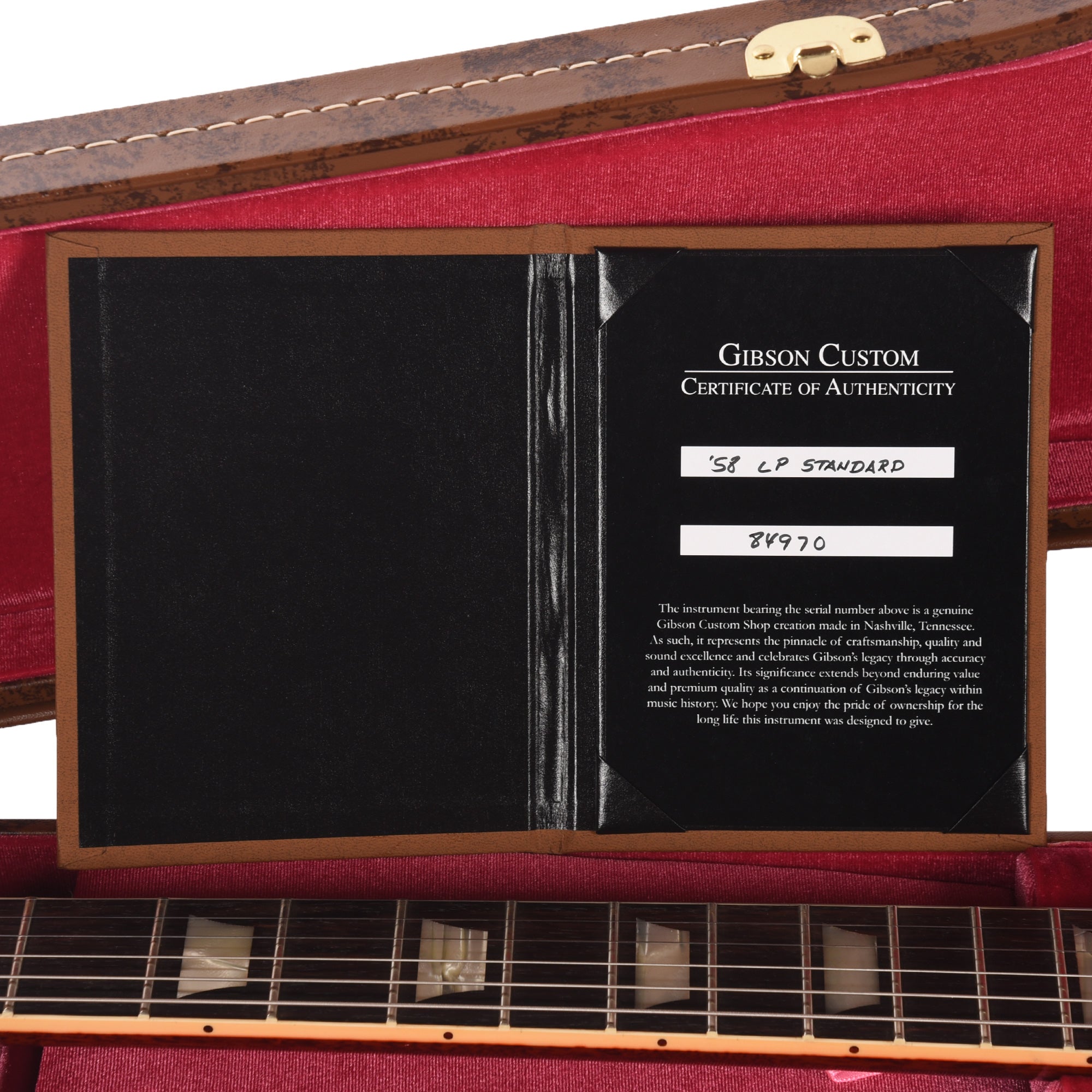 Gibson Custom Shop 1958 Les Paul Standard 