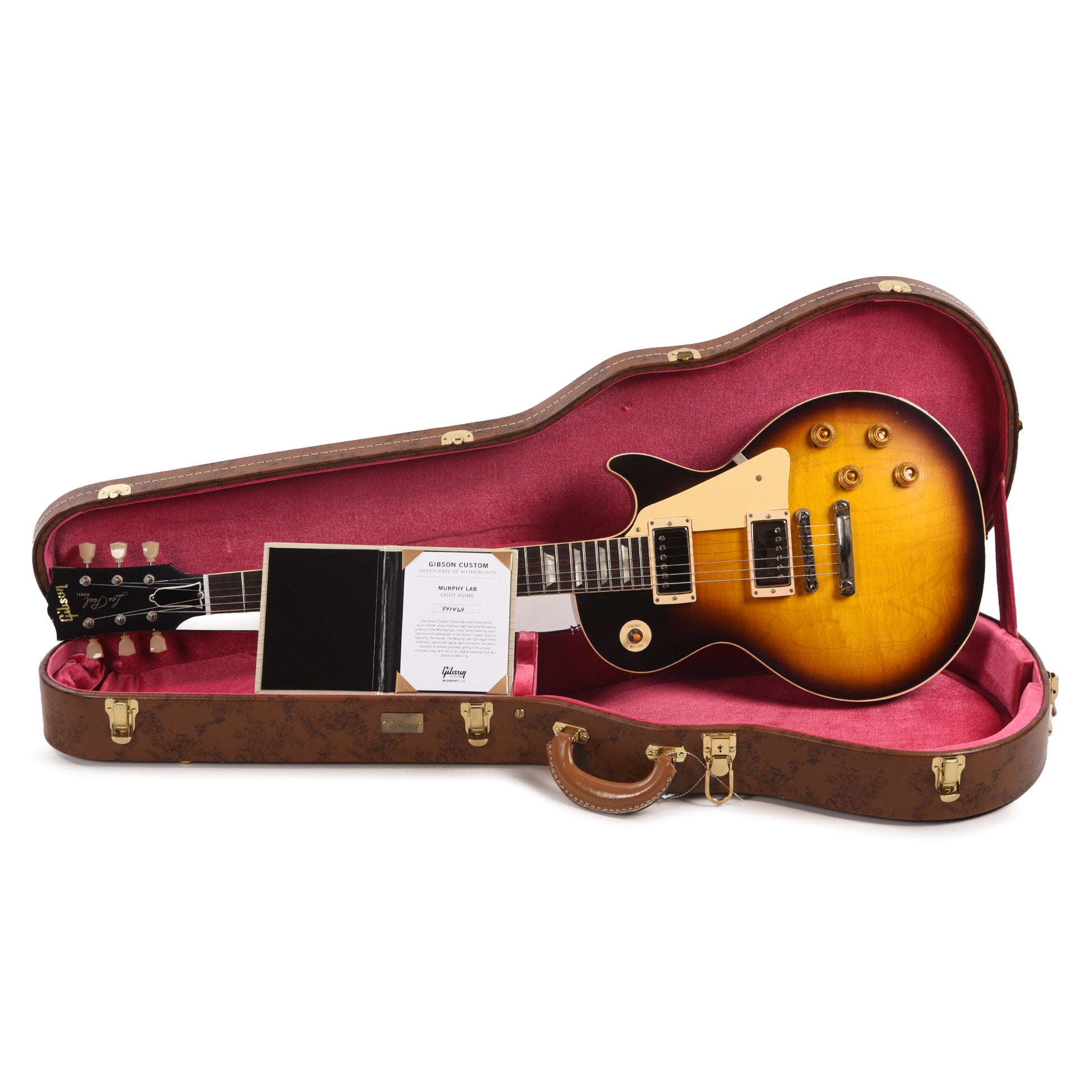 Gibson Custom Shop 1958 Les Paul Standard "CME Spec" Kindred Burst Light Aged w/60 V2 Neck Electric Guitars / Solid Body