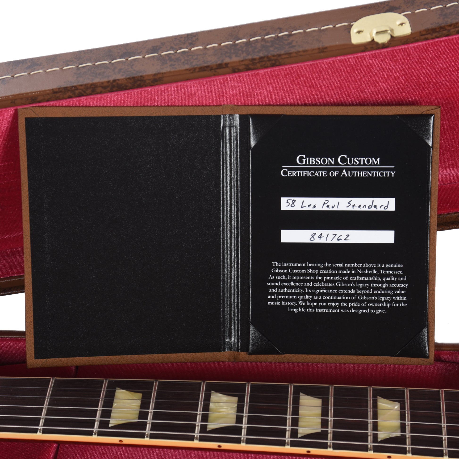 Gibson Custom Shop 1958 Les Paul Standard "CME Spec" Lemon Burst VOS w/60 V2 Neck Electric Guitars / Solid Body