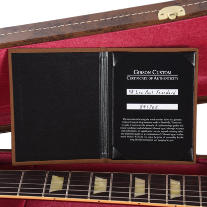 Gibson Custom Shop 1958 Les Paul Standard "CME Spec" Lemon Burst VOS w/60 V2 Neck Electric Guitars / Solid Body