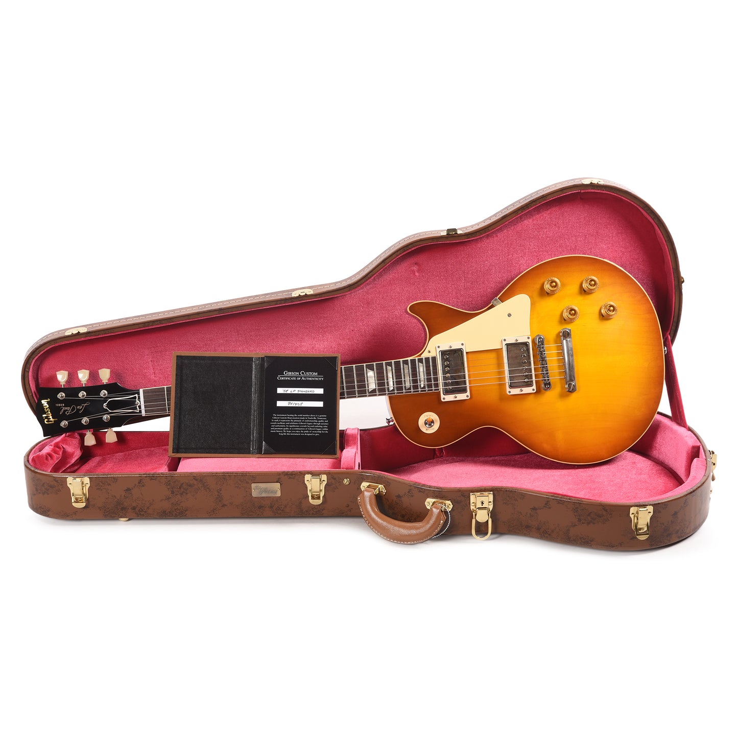 Gibson Custom Shop 1958 Les Paul Standard "CME Spec" Slow Iced Tea Fade VOS w/59 Carmelita Neck Electric Guitars / Solid Body