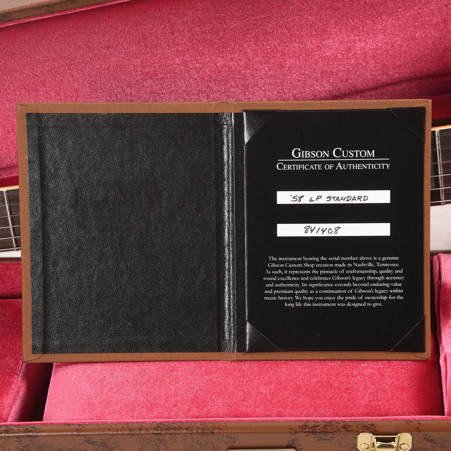 Gibson Custom Shop 1958 Les Paul Standard "CME Spec" Slow Iced Tea Fade VOS w/59 Carmelita Neck Electric Guitars / Solid Body