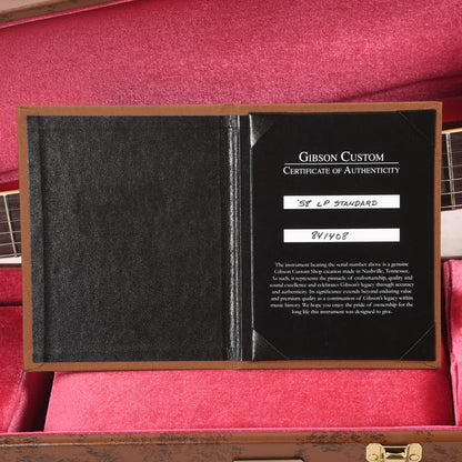 Gibson Custom Shop 1958 Les Paul Standard "CME Spec" Slow Iced Tea Fade VOS w/59 Carmelita Neck Electric Guitars / Solid Body