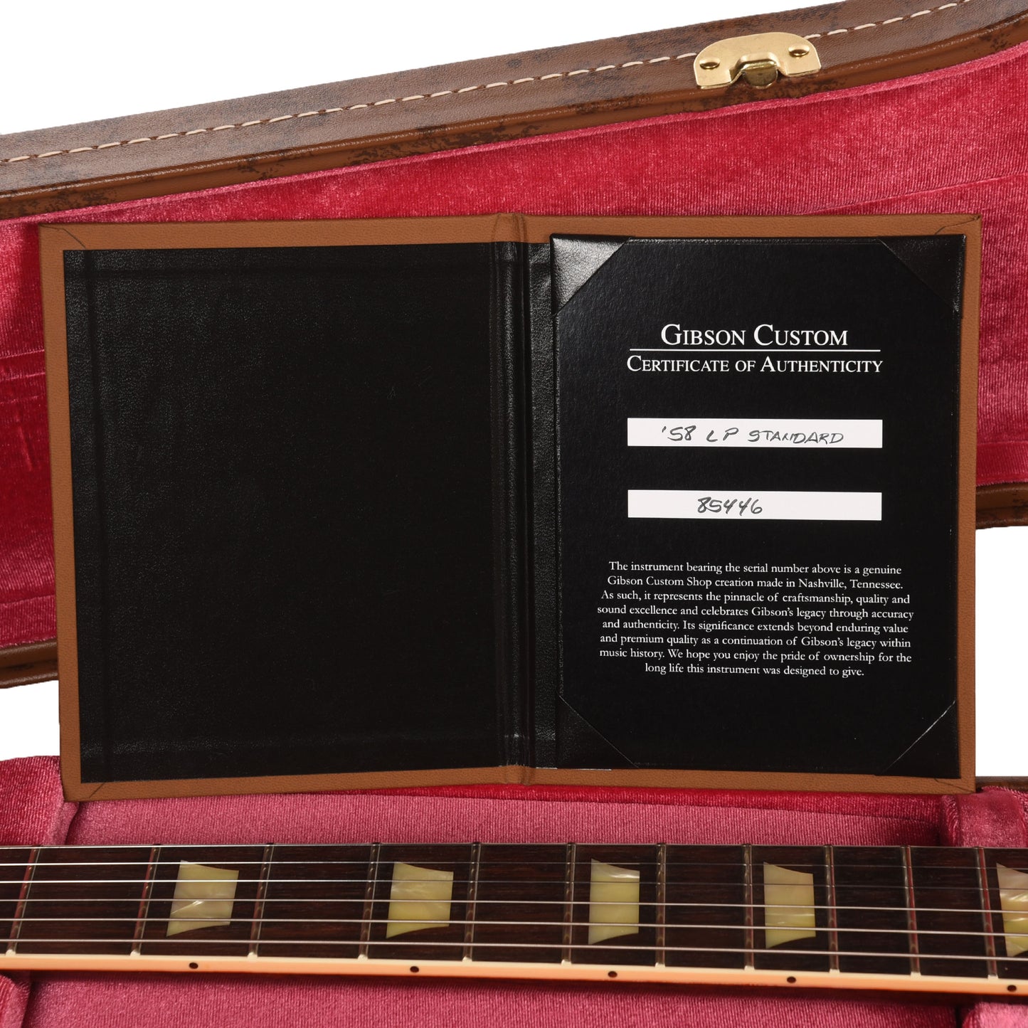 Gibson Custom Shop 1958 Les Paul Standard "CME Spec" Slow Iced Tea Fade VOS w/59 Carmelita Neck Electric Guitars / Solid Body