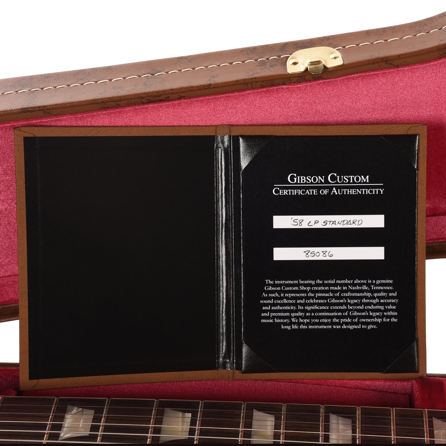Gibson Custom Shop 1958 Les Paul Standard "CME Spec" Slow Iced Tea Fade VOS w/59 Carmelita Neck Electric Guitars / Solid Body