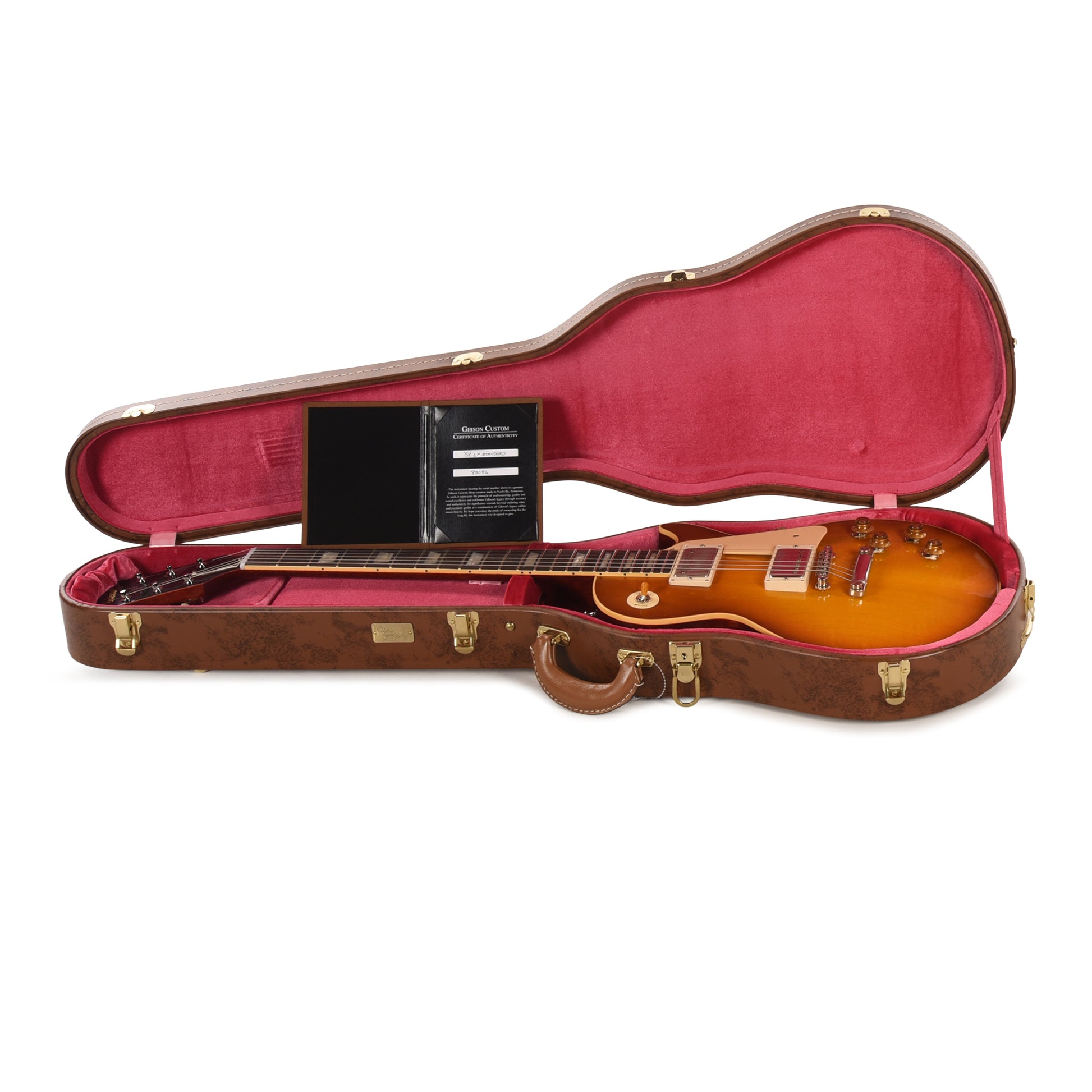 Gibson Custom Shop 1958 Les Paul Standard "CME Spec" Slow Iced Tea Fade VOS w/59 Carmelita Neck Electric Guitars / Solid Body
