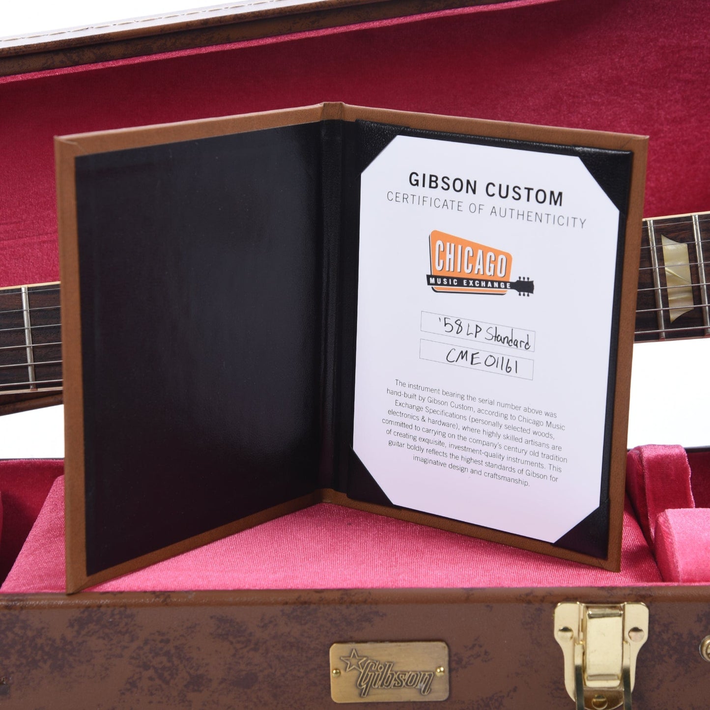 Gibson Custom Shop 1958 Les Paul Standard "CME Spec" Slow Iced Tea Fade VOS w/59 Carmelita Neck Electric Guitars / Solid Body