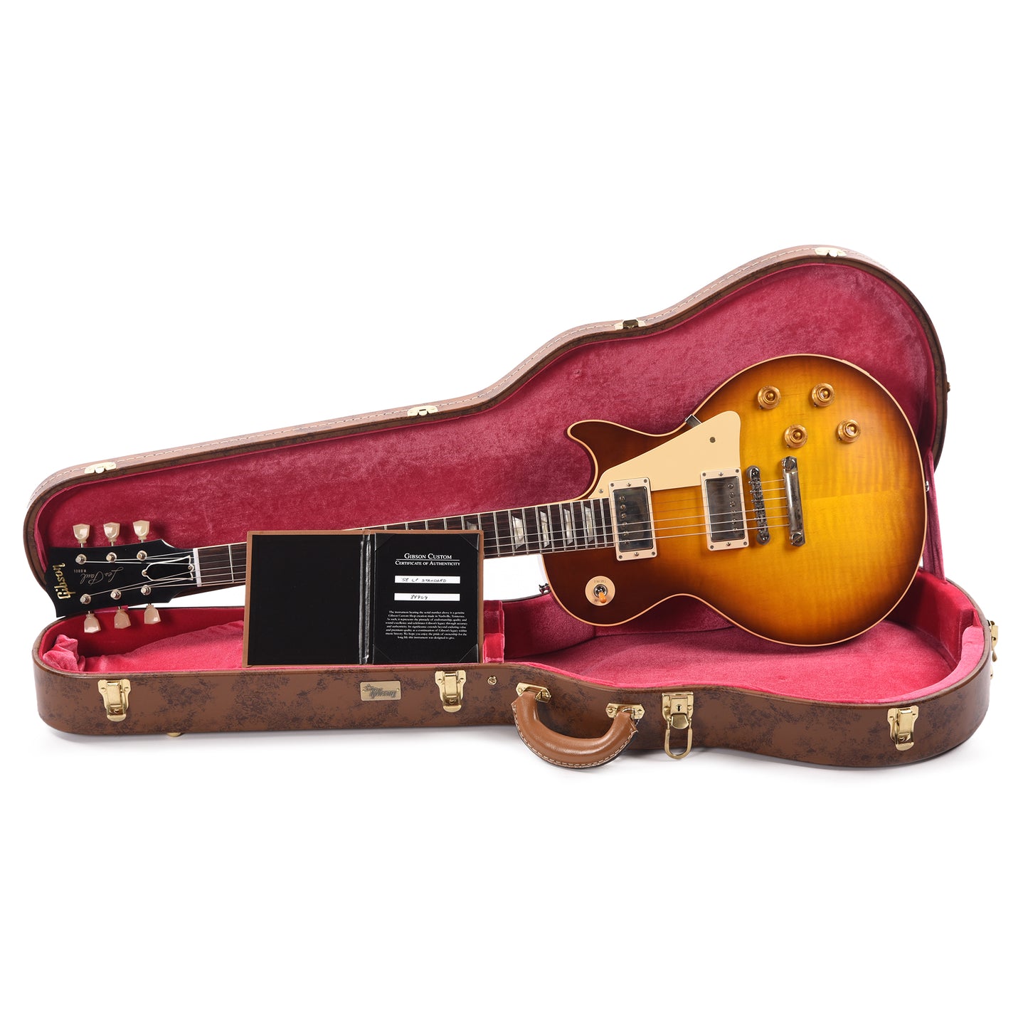 Gibson Custom Shop 1958 Les Paul Standard "CME Spec" Slow Iced Tea Fade VOS w/60 V2 Neck Profile Electric Guitars / Solid Body