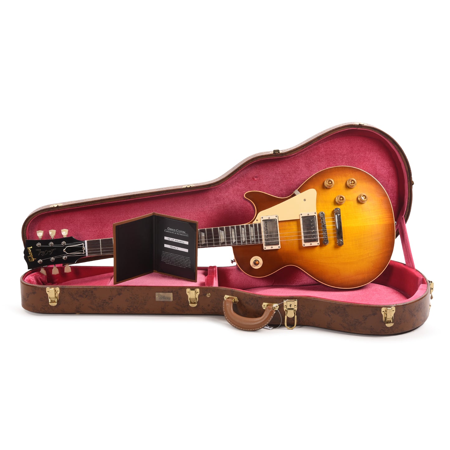 Gibson Custom Shop 1958 Les Paul Standard "CME Spec" Slow Iced Tea Fade VOS w/60 V2 Neck Profile Electric Guitars / Solid Body