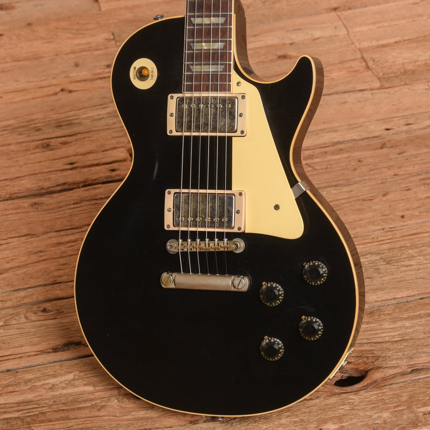 Gibson Custom Shop 1958 Les Paul Standard Murphy Lab Ultra Light Aged All Ebony 2024 Electric Guitars / Solid Body