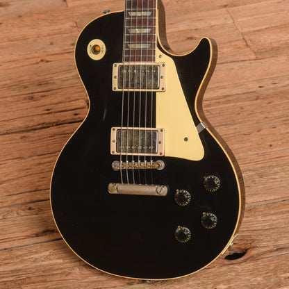 Gibson Custom Shop 1958 Les Paul Standard Murphy Lab Ultra Light Aged All Ebony 2024 Electric Guitars / Solid Body