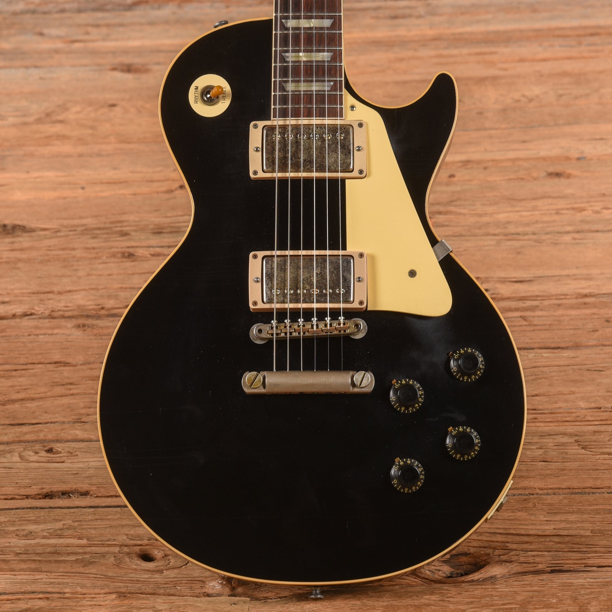 Gibson Custom Shop 1958 Les Paul Standard Murphy Lab Ultra Light Aged All Ebony 2024 Electric Guitars / Solid Body