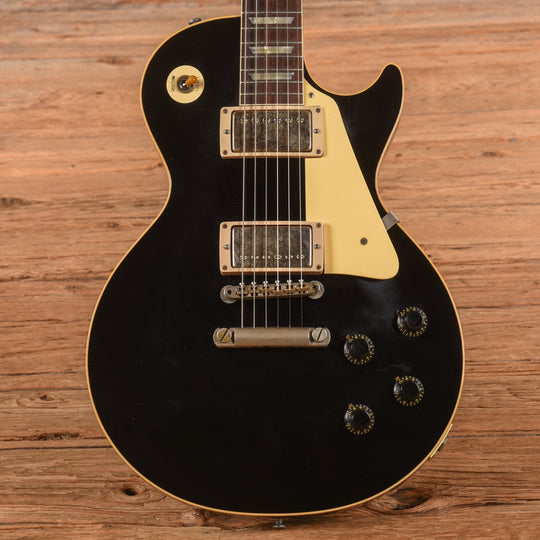 Gibson Custom Shop 1958 Les Paul Standard Murphy Lab Ultra Light Aged All Ebony 2024 Electric Guitars / Solid Body