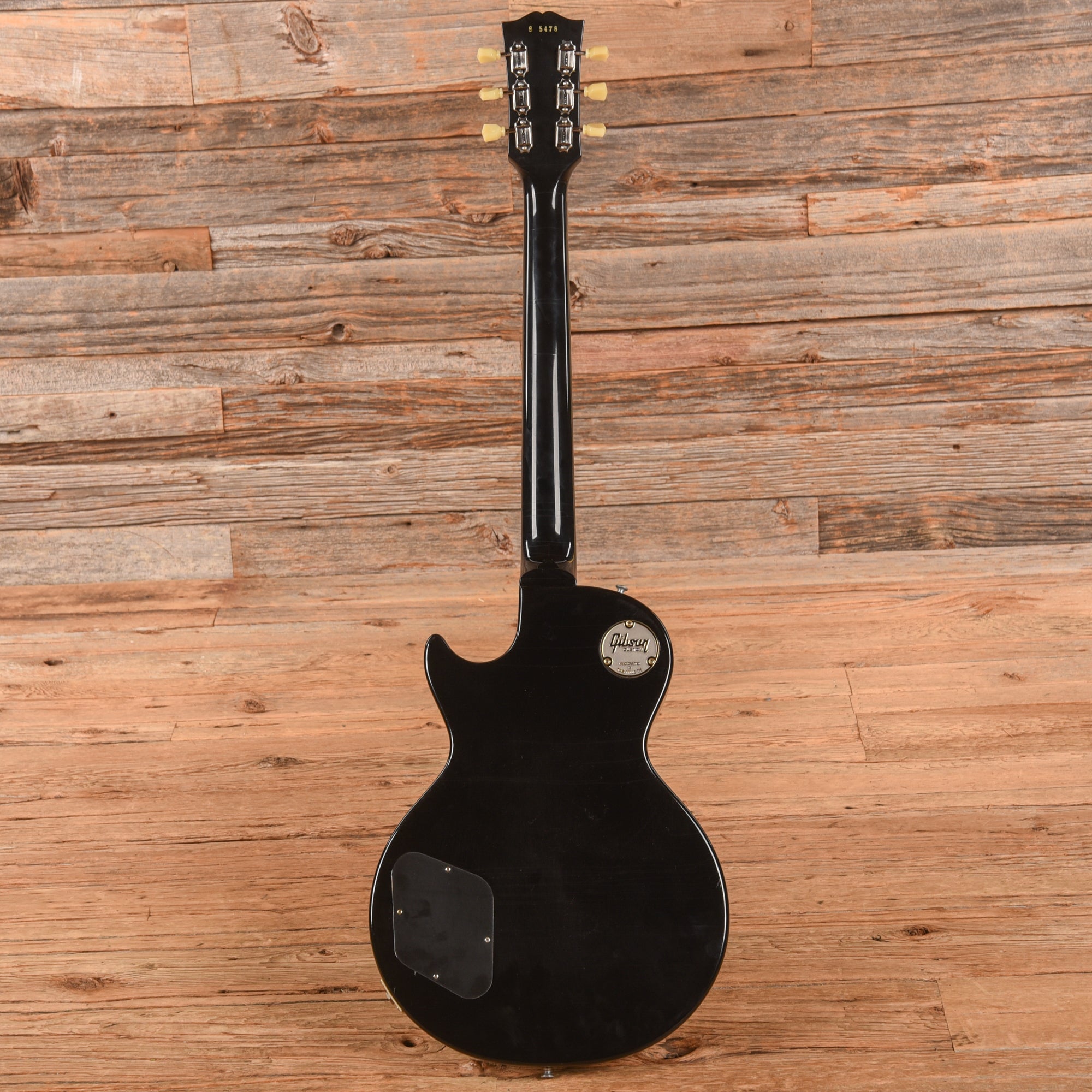 Gibson Custom Shop 1958 Les Paul Standard Murphy Lab Ultra Light Aged All Ebony 2024 Electric Guitars / Solid Body