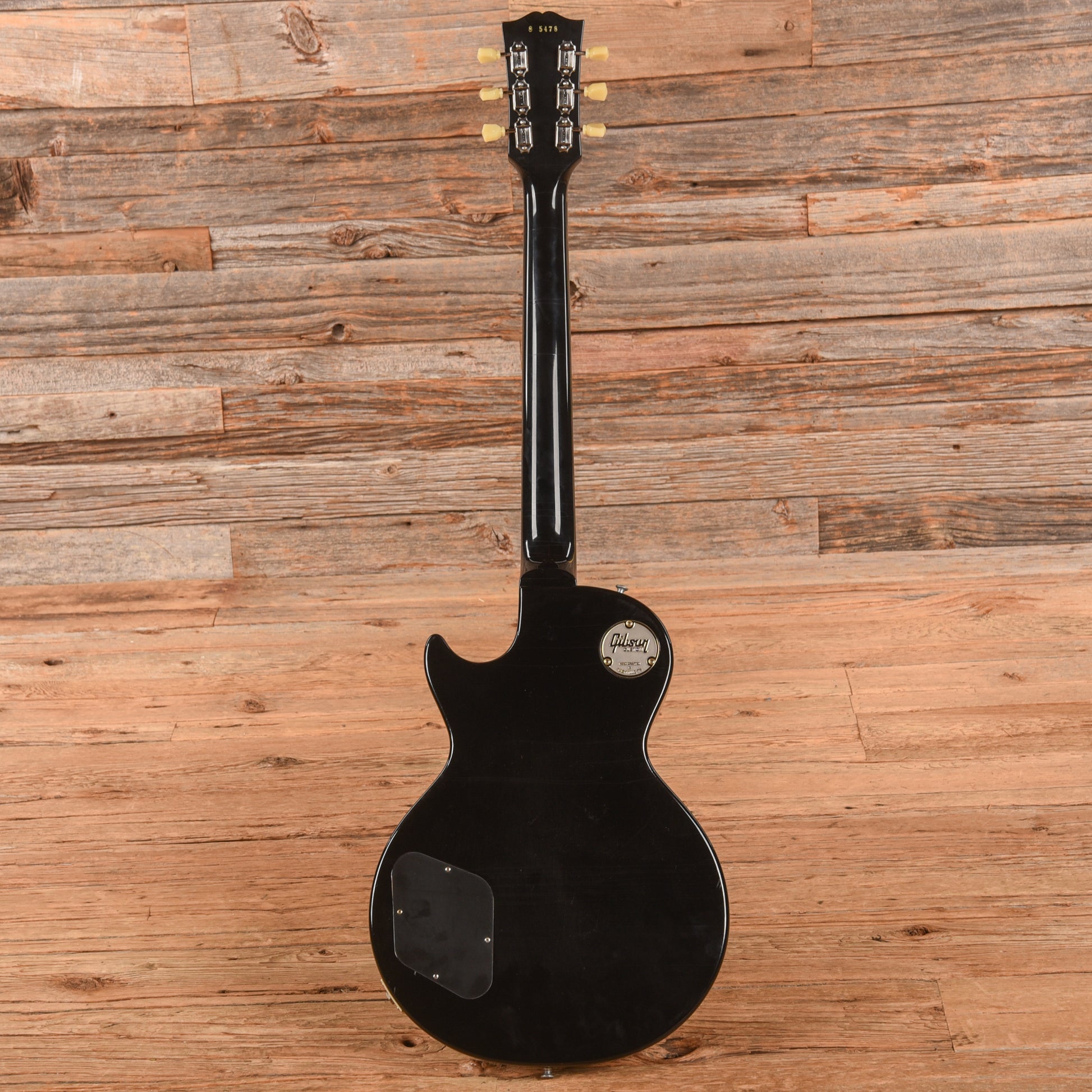 Gibson Custom Shop 1958 Les Paul Standard Murphy Lab Ultra Light Aged All Ebony 2024 Electric Guitars / Solid Body